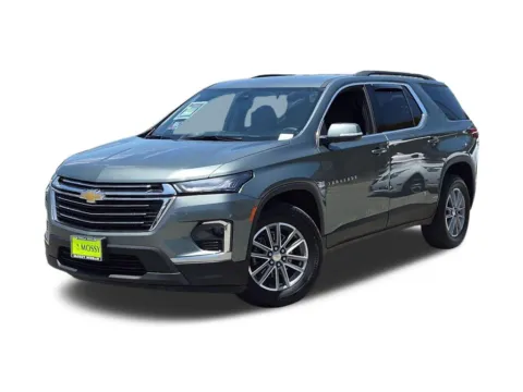 Silver 2023 Chevrolet Traverse LT for sale in Chula Vista, CA