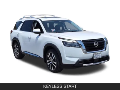 Photos of 2025 Nissan Pathfinder Platinum for sale in Chula Vista, CA at Mossy Nissan Chula Vista
