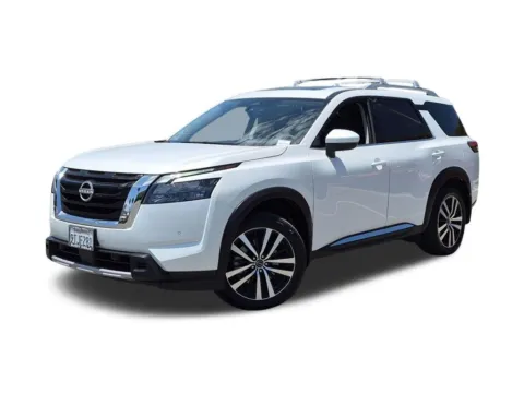 White 2025 Nissan Pathfinder Platinum for sale in Chula Vista, CA