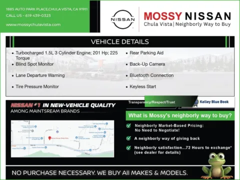 Another view of 2024 Nissan Rogue S for sale in Chula Vista, CA at Mossy Nissan Chula Vista