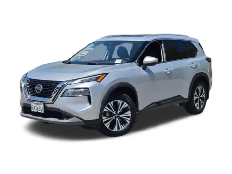 Silver 2021 Nissan Rogue SV for sale in Chula Vista, CA