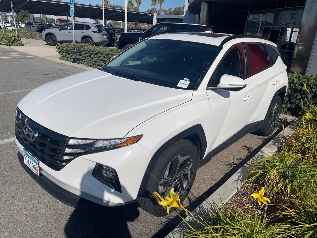 White 2023 Hyundai Tucson SEL for sale in Chula Vista, CA