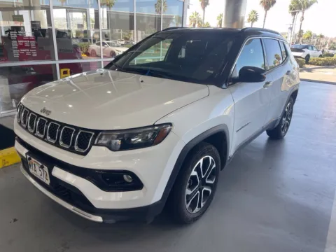 White 2024 Jeep Compass Limited for sale in Chula Vista, CA