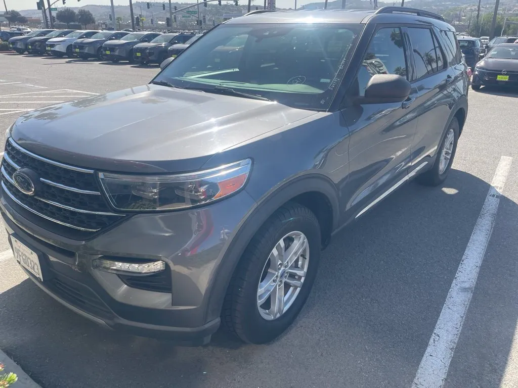 Gray 2023 Ford Explorer XLT for sale in Chula Vista, CA