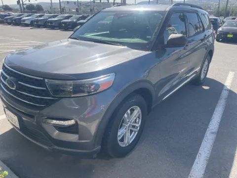 Gray 2023 Ford Explorer XLT for sale in Chula Vista, CA