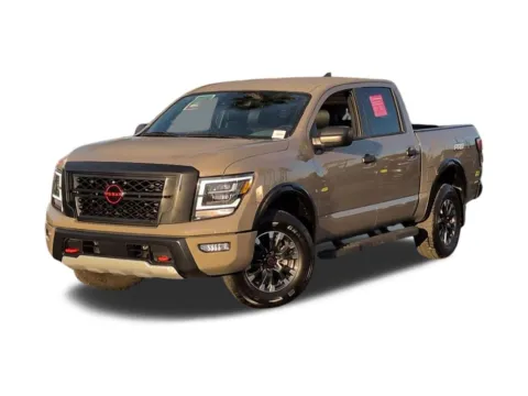 Beige 2024 Nissan Titan PRO-4X for sale in El Cajon, CA