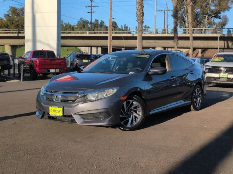 Gray 2018 Honda Civic Sedan EX for sale in El Cajon, CA
