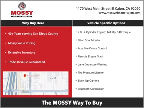 Another view of 2026 Nissan Kicks SV for sale in El Cajon, CA at Mossy Nissan El Cajon