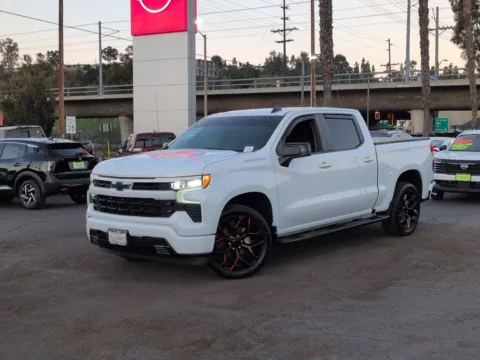 White 2024 Chevrolet Silverado 1500 RST for sale in El Cajon, CA