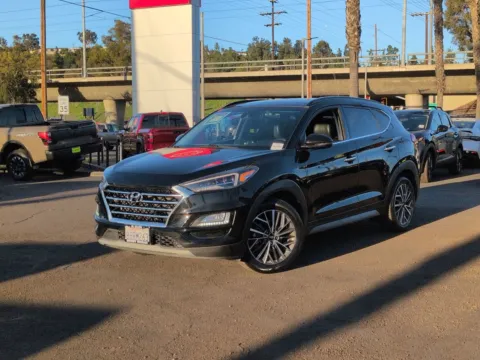 Black 2019 Hyundai Tucson Ultimate for sale in El Cajon, CA