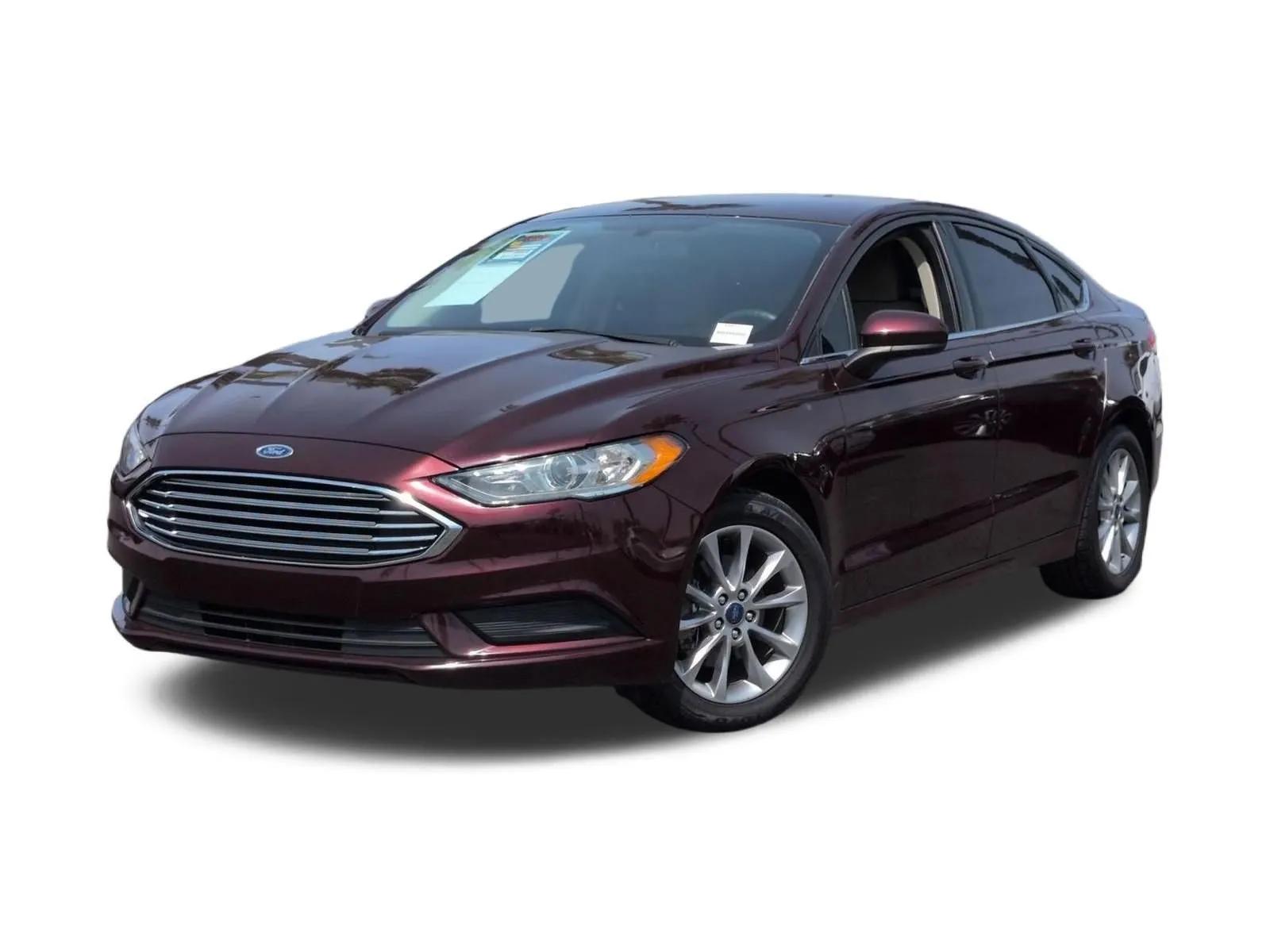 Red 2017 Ford Fusion SE for sale in El Cajon, CA