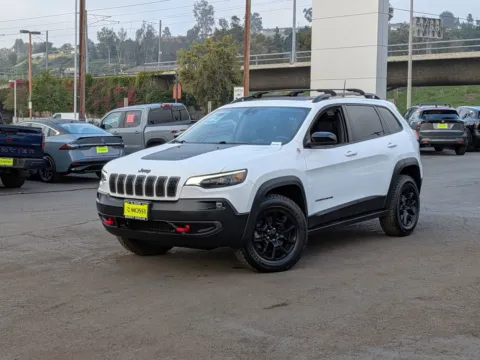 White 2022 Jeep Cherokee Trailhawk for sale in El Cajon, CA