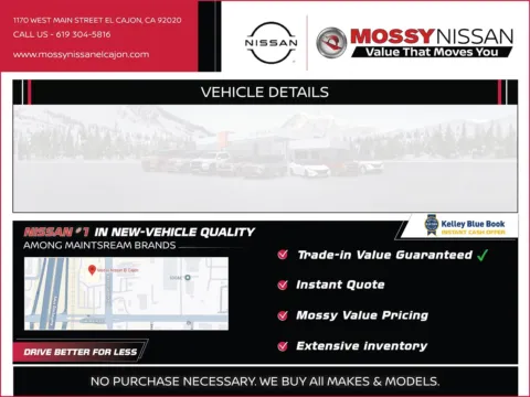 Another view of 2024 Nissan Pathfinder SL for sale in El Cajon, CA at Mossy Nissan El Cajon