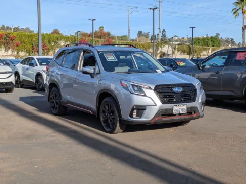 Photos of 2023 Subaru Forester Sport for sale in El Cajon, CA at Mossy Nissan El Cajon