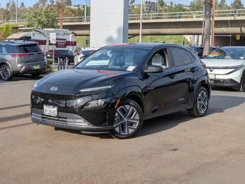 Black 2023 Hyundai Kona Electric SEL for sale in El Cajon, CA