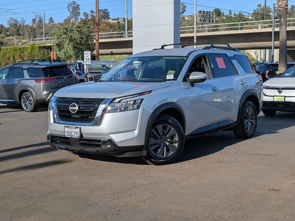 Silver 2022 Nissan Pathfinder SV for sale in El Cajon, CA