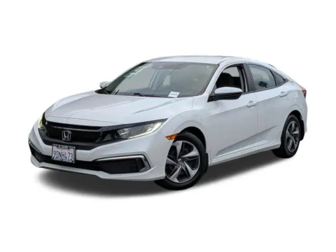 White 2020 Honda Civic LX for sale in El Cajon, CA