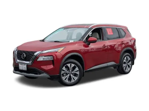 Red 2021 Nissan Rogue SV for sale in El Cajon, CA