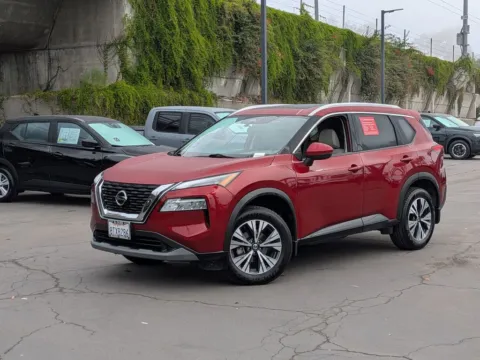 Red 2021 Nissan Rogue SV for sale in El Cajon, CA