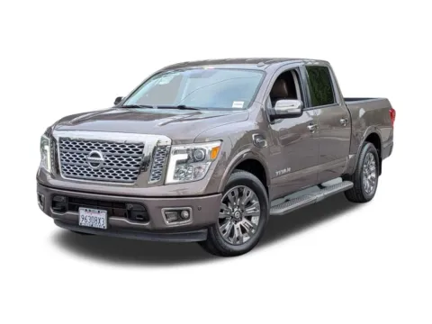 Brown 2017 Nissan Titan Platinum Reserve for sale in El Cajon, CA