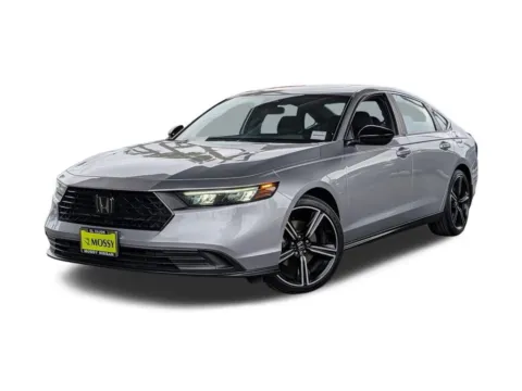 Silver 2024 Honda Accord Hybrid Sport for sale in El Cajon, CA