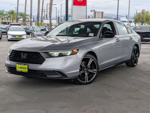 Silver 2024 Honda Accord Hybrid Sport for sale in El Cajon, CA