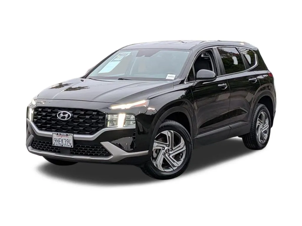Black 2023 Hyundai Santa Fe SE for sale in El Cajon, CA