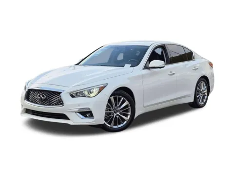 White 2022 INFINITI Q50 LUXE for sale in El Cajon, CA