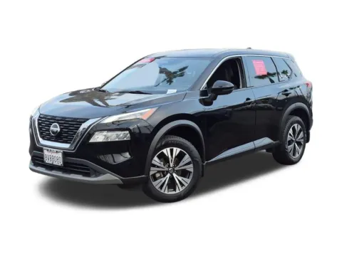 Black 2021 Nissan Rogue SV for sale in El Cajon, CA