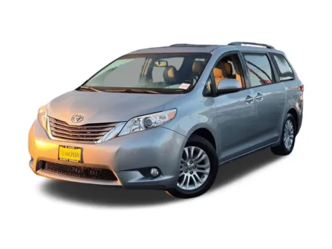 Silver 2016 Toyota Sienna XLE for sale in El Cajon, CA