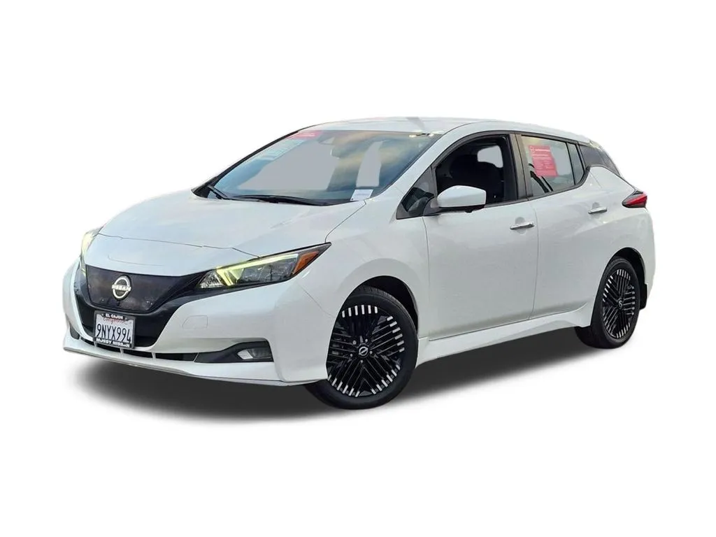 White 2023 Nissan Leaf SV Plus for sale in El Cajon, CA