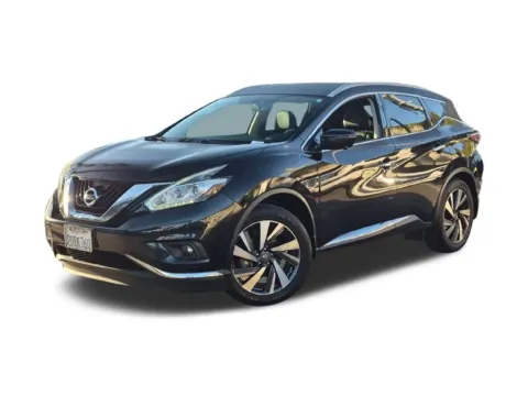 Black 2017 Nissan Murano Platinum for sale in El Cajon, CA
