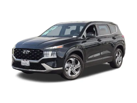 Black 2021 Hyundai Santa Fe SE for sale in El Cajon, CA
