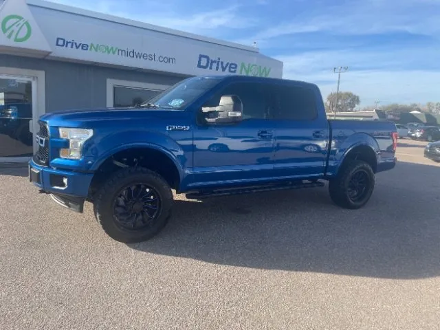 Blue 2017 Ford F-150 XLT for sale in Wichita, KS