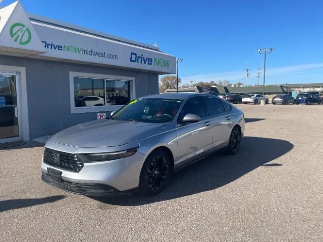 Silver 2023 Honda Accord Sedan LX for sale in Wichita, KS