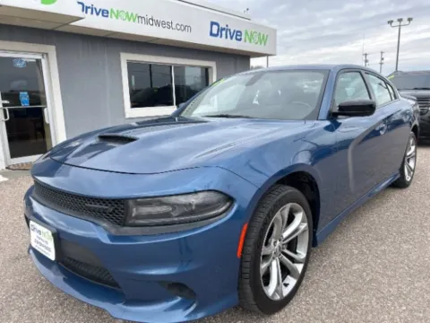 Blue 2021 Dodge Charger GT for sale in Wichita, KS