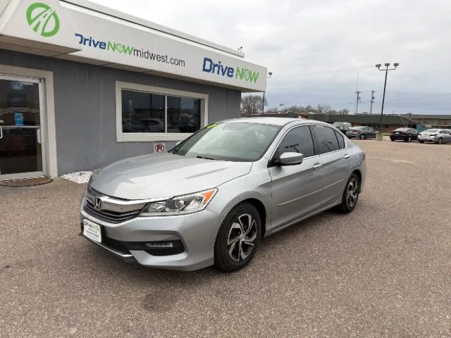 Silver 2016 Honda Accord Sedan LX for sale in Wichita, KS