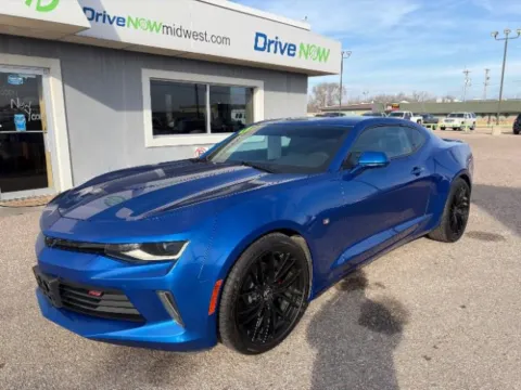 Blue 2017 Chevrolet Camaro 2LT for sale in Wichita, KS