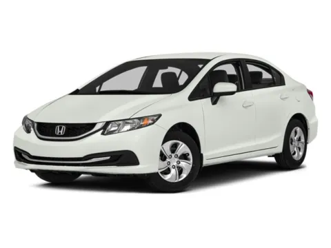 Gray 2014 Honda Civic Sedan LX for sale in Wichita, KS