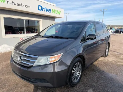 Gray 2012 Honda Odyssey EX-L for sale in Wichita, KS