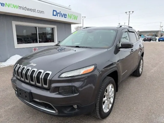 Gray 2015 Jeep Cherokee Limited for sale in Wichita, KS