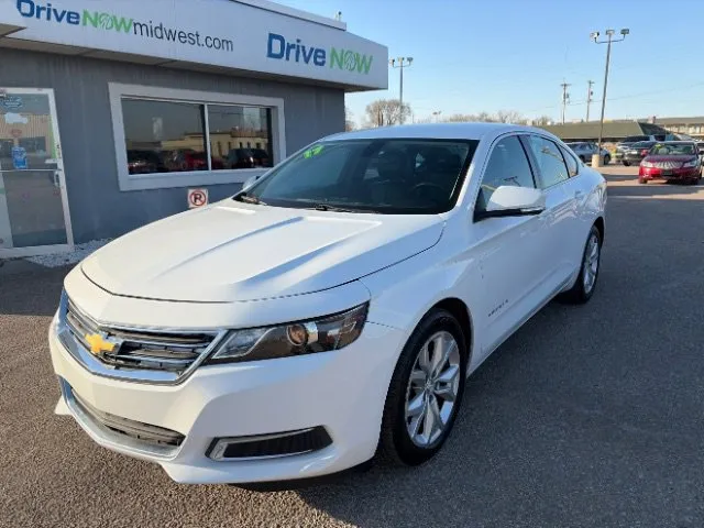 White 2017 Chevrolet Impala LT for sale in Wichita, KS