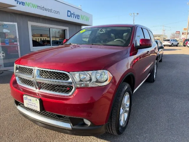 Red 2013 Dodge Durango SXT for sale in Wichita, KS