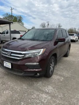 Red 2017 Honda Pilot EX-L for sale in Wichita, KS