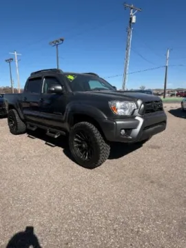 Gray 2015 Toyota Tacoma Double Cab V6 5AT 4W for sale in Wichita, KS