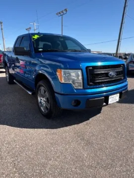 Blue 2014 Ford F-150 STX for sale in Wichita, KS