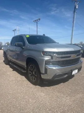 Silver 2019 Chevrolet Silverado 1500 LT for sale in Wichita, KS