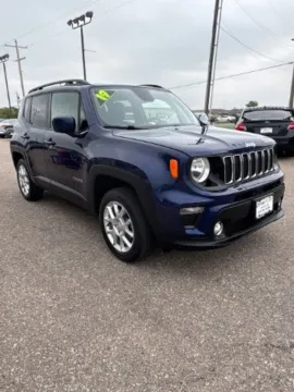 Blue 2019 Jeep Renegade Latitude for sale in Wichita, KS