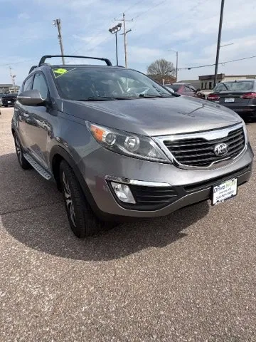 Silver 2013 Kia Sportage EX for sale in Wichita, KS