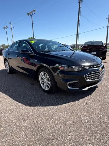 Black 2016 Chevrolet Malibu LT for sale in Wichita, KS